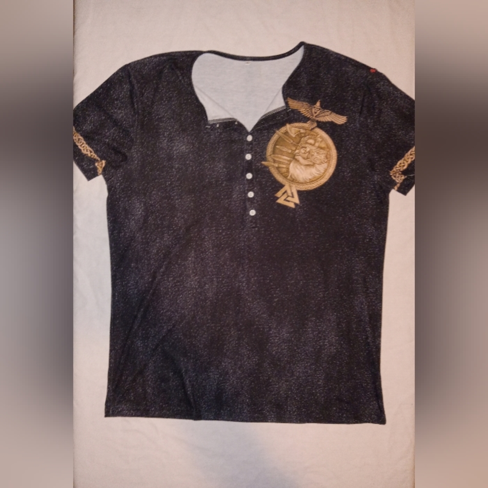 Norse God Tee Shirt Mythology Fantasy Summer Novelty Goth Punk Grunge Unisex